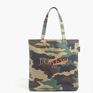 🎉J.Crew🎉Camo Logo Tote!!!🎉🎉